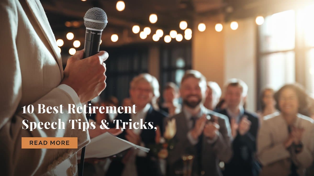 Delivering A Retirement Speech?