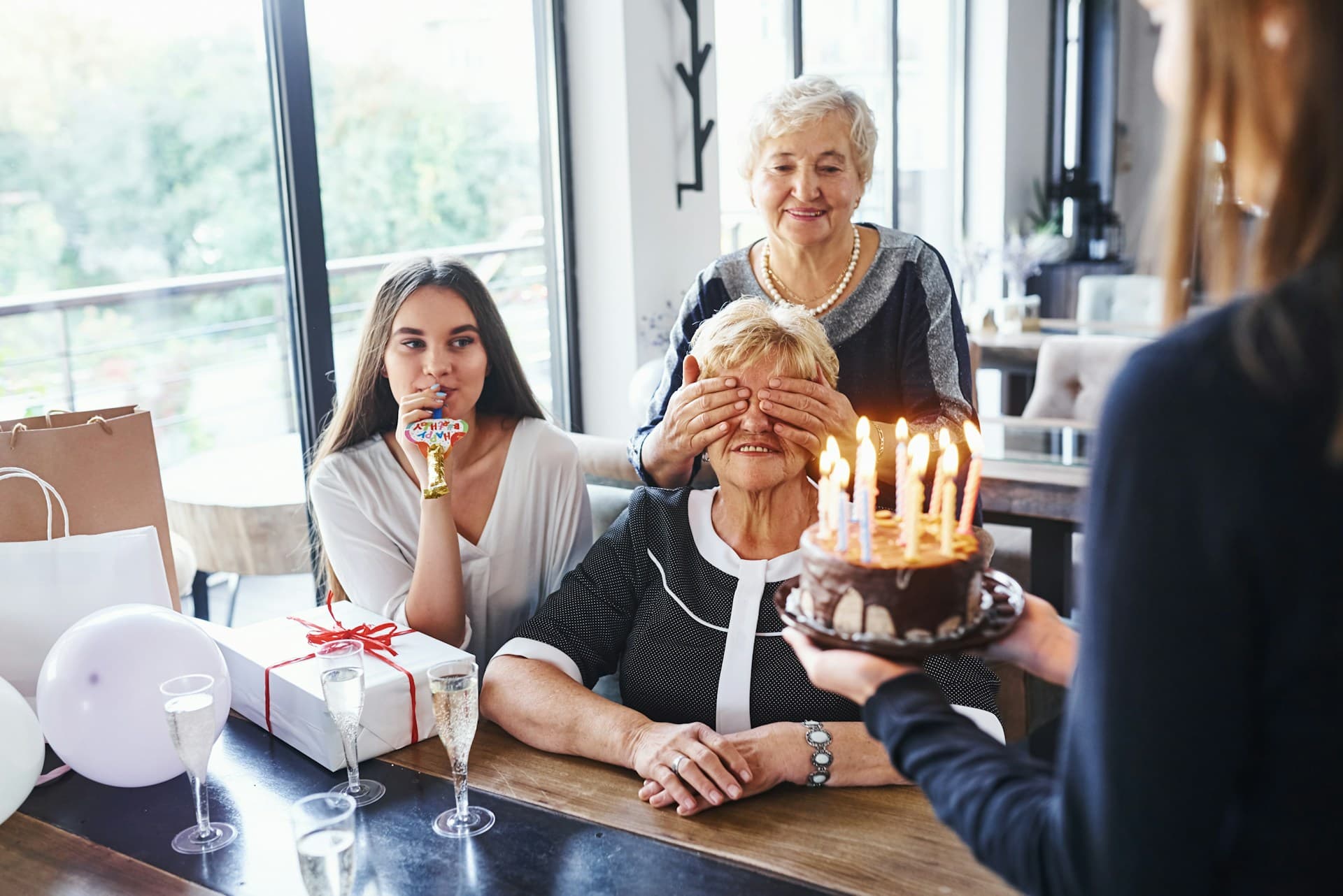 senior birthday party