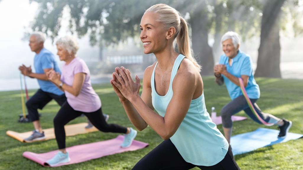 effective lunges for seniors