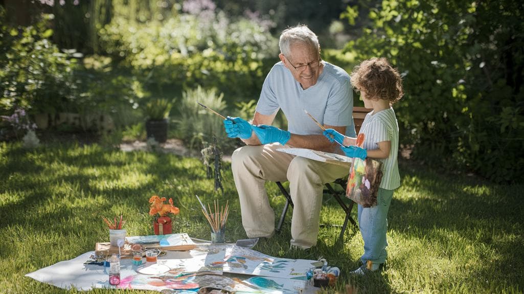 engaging grandchildren in hobbies