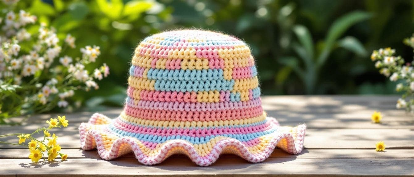 top crochet bucket hats