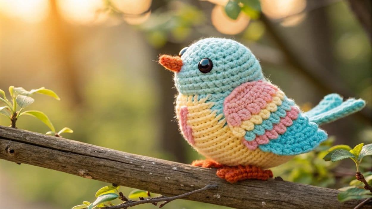 crochet birds