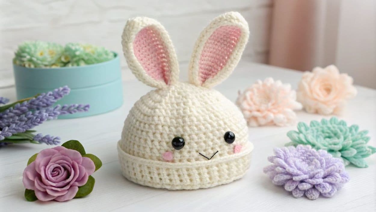 crochet bunny hats