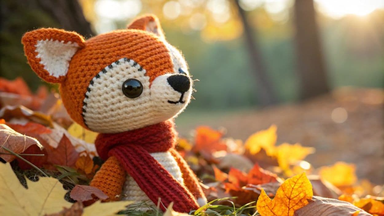 crochet foxes