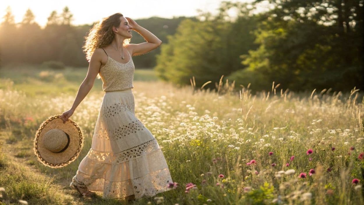 crochet maxi skirts