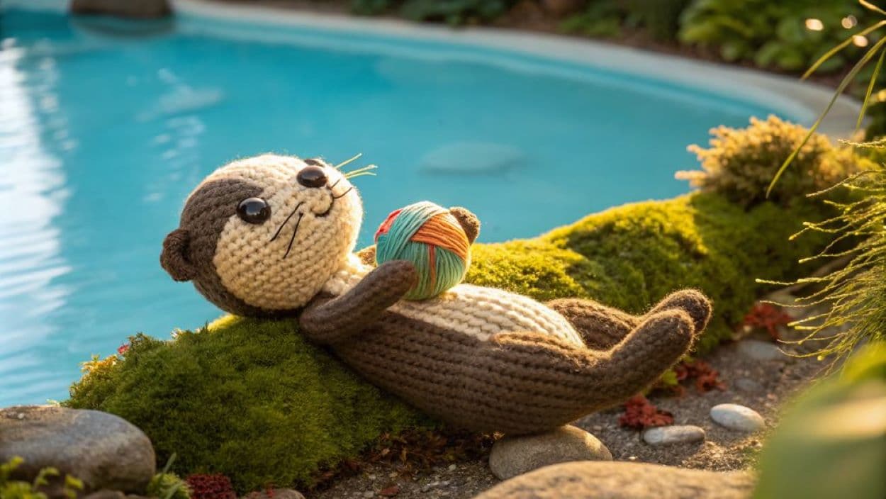 crochet otters