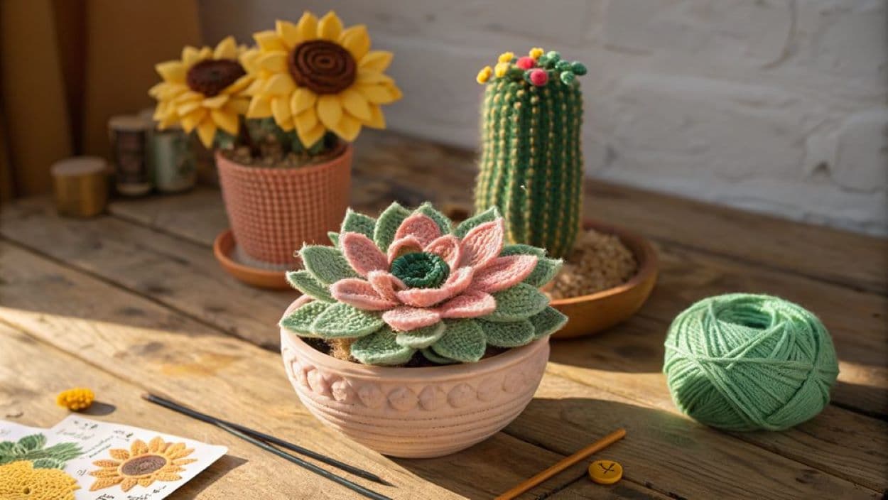 crochet plants