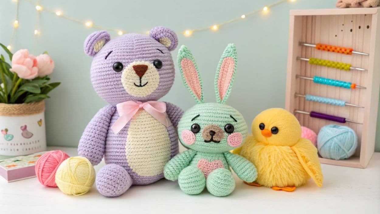 crochet plushies