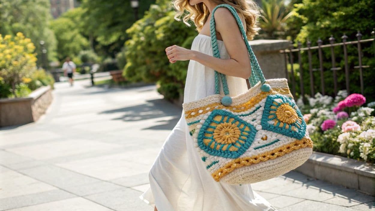 crochet tote bags