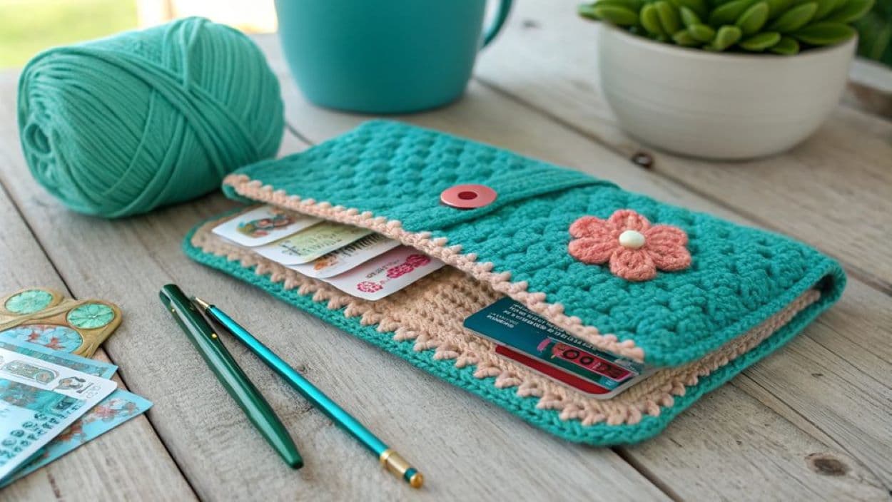 crochet wallets