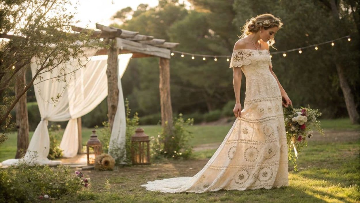 crochet wedding dresses