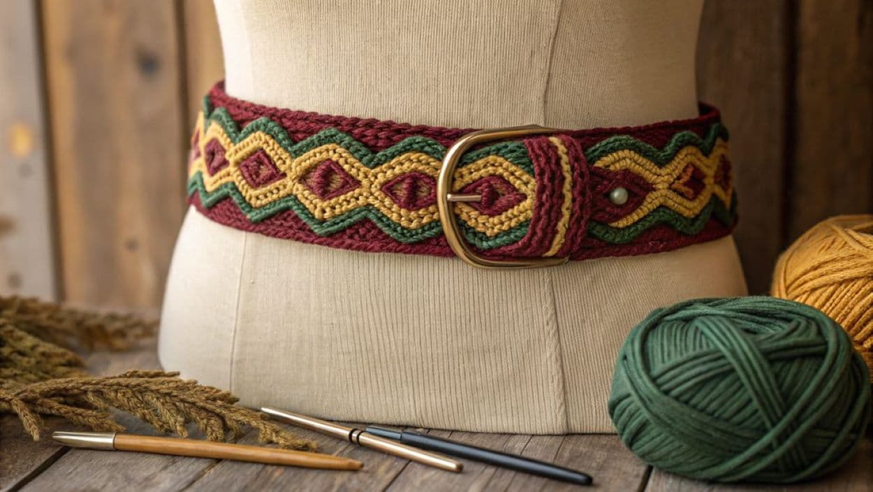 crochet belts