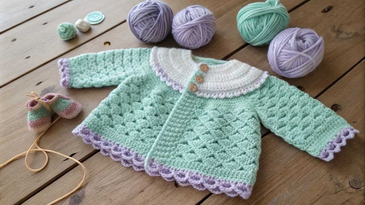 20 Latest Crochet Baby Sweater Ideas To Try In 2025!