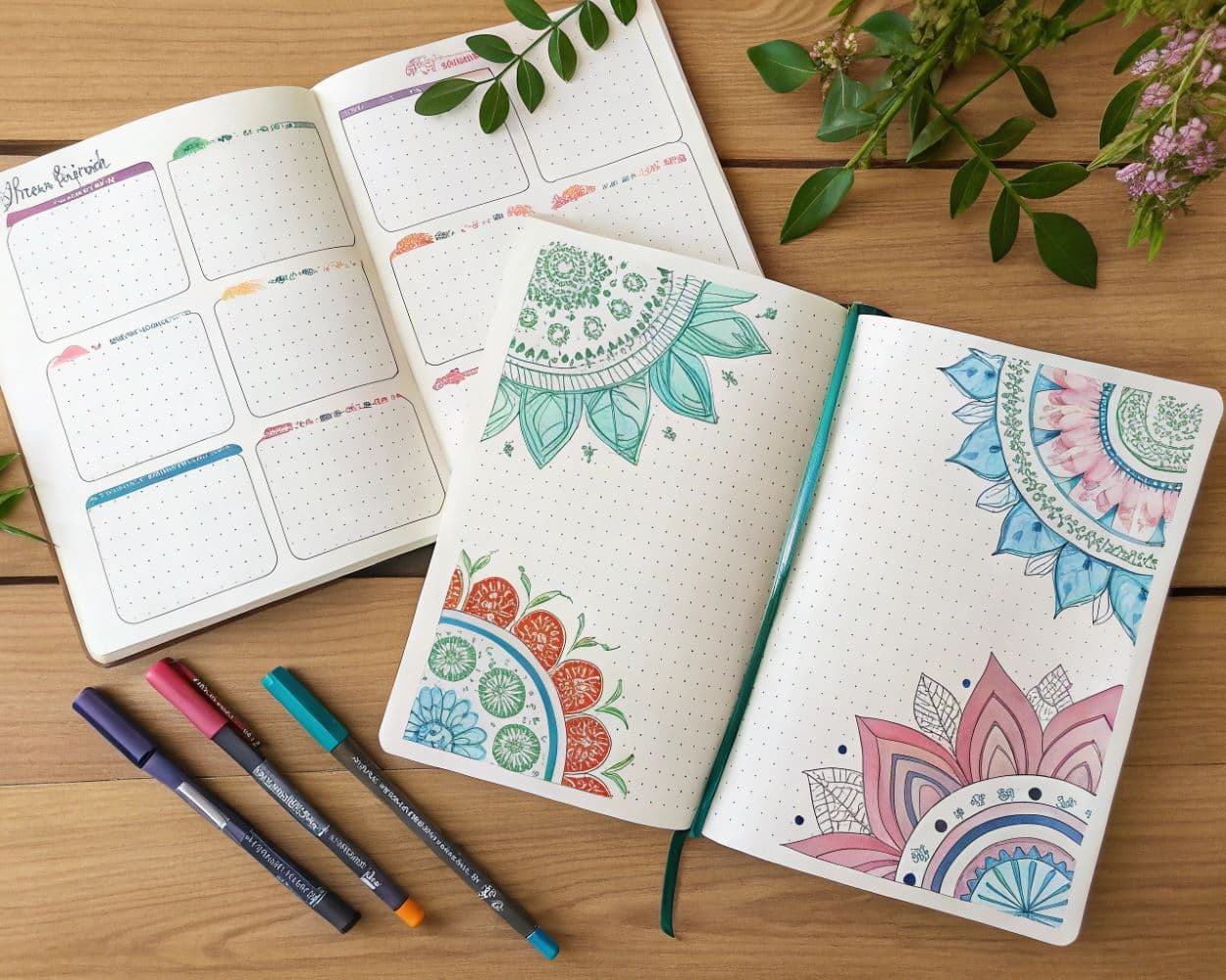 creative bullet journal inspiration