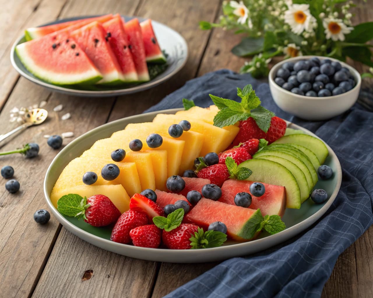 creative fruit presentation ideas