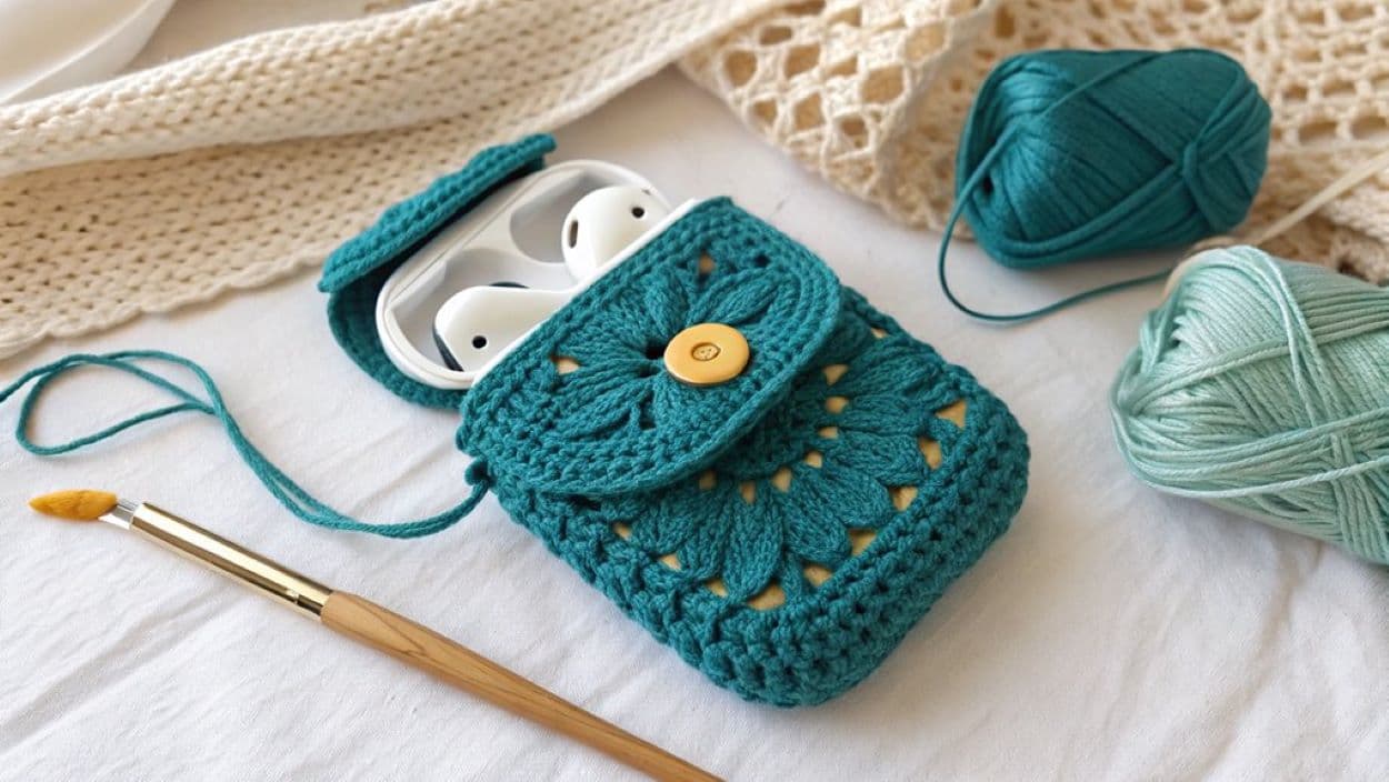crochet airpod cases
