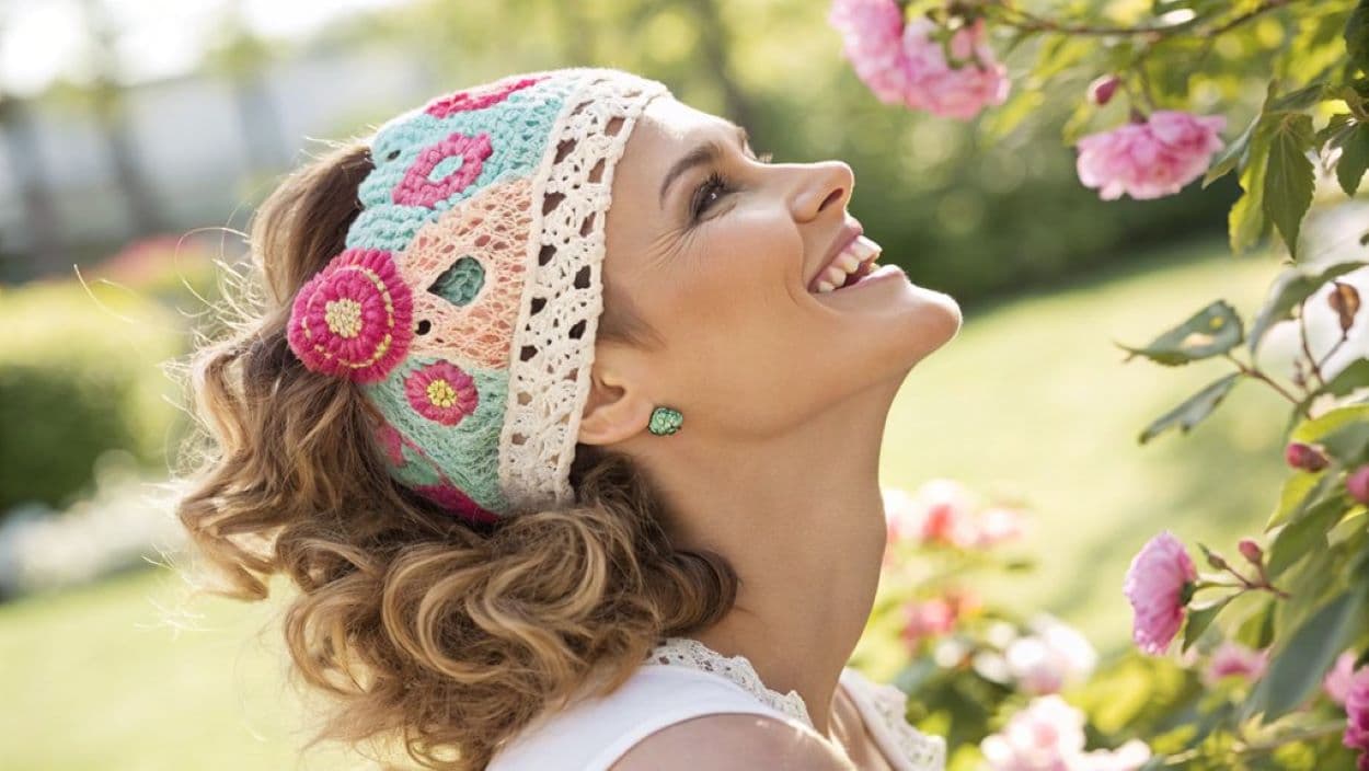 crochet hair accessories