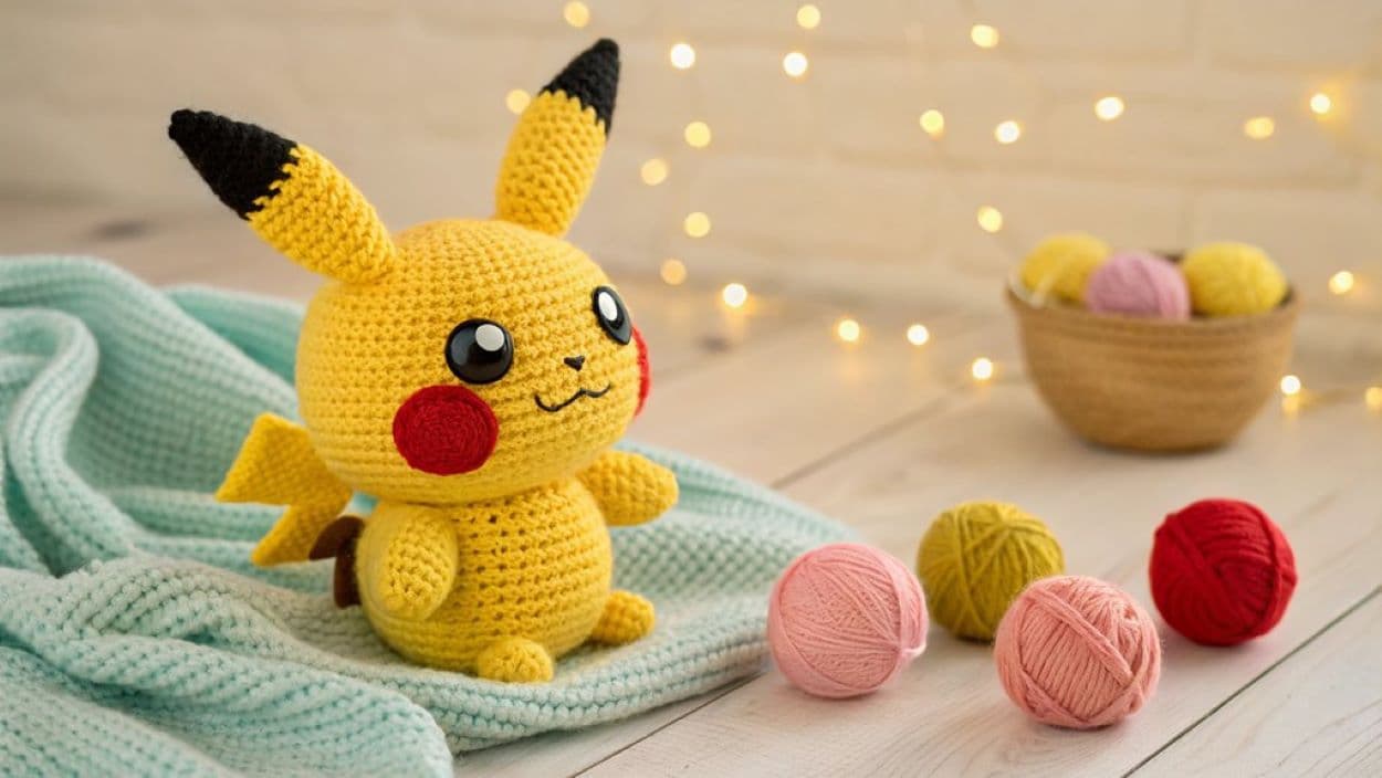 crochet pikachu designs