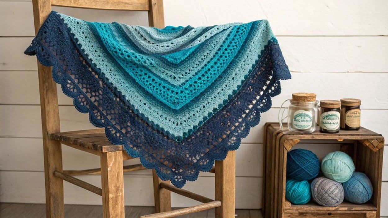 triangle shawl patterns