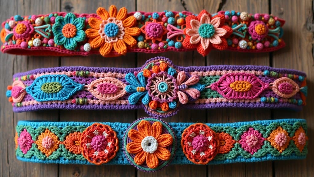 creative crochet belt designs