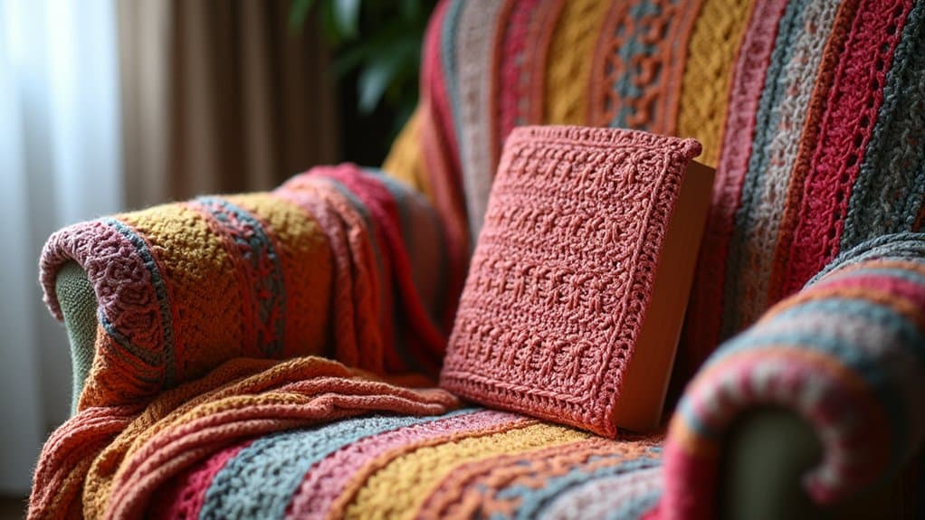 creative crochet book covers
