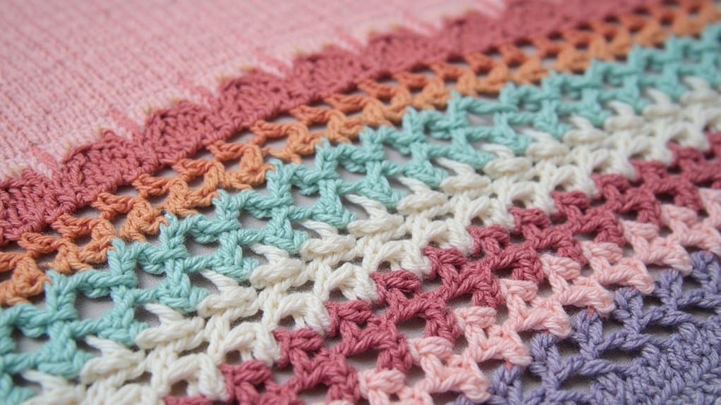 creative crochet border designs