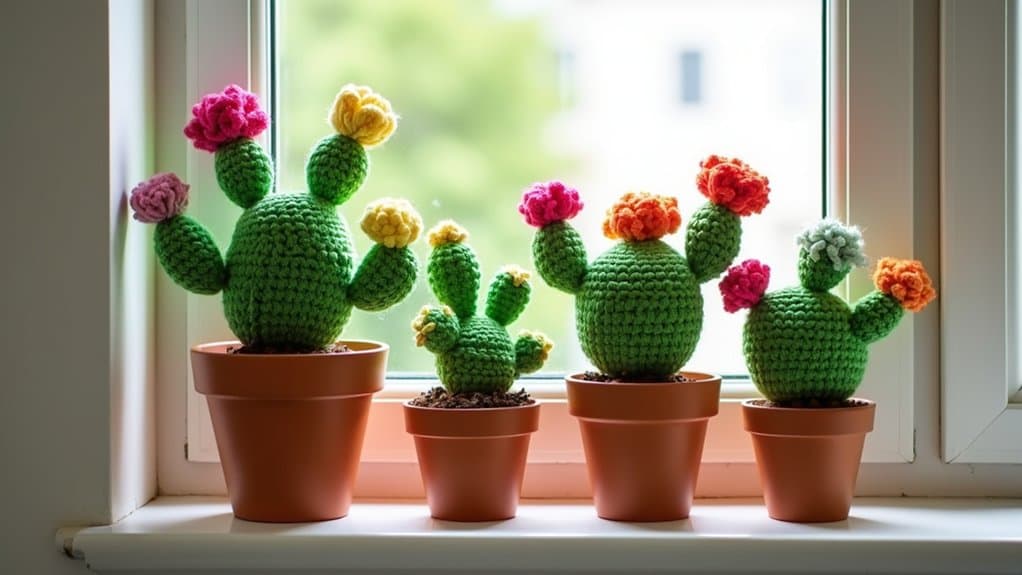 creative crochet cactus designs