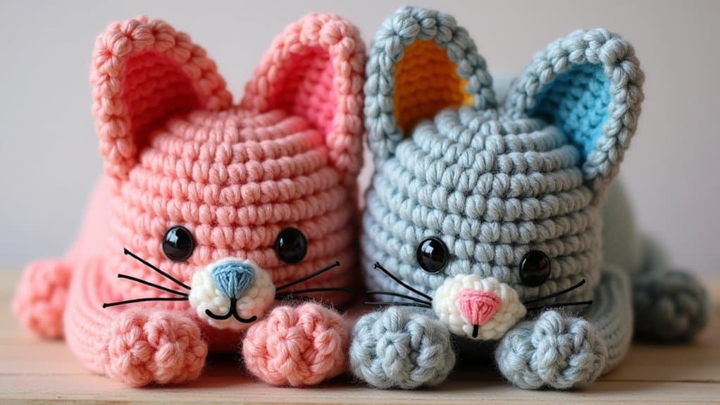 creative crochet cat hats