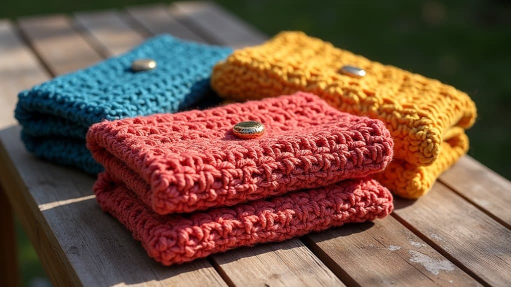 creative crochet clutch designs