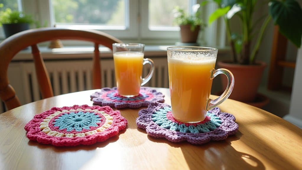 creative crochet coaster designs