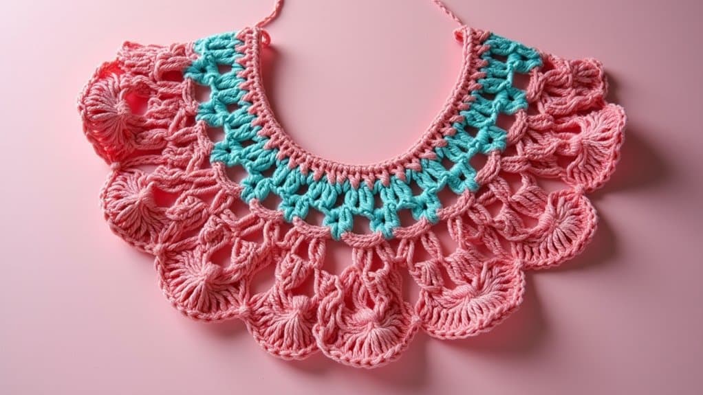 creative crochet collar designs