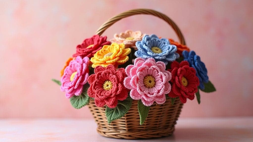 creative crochet flower patterns
