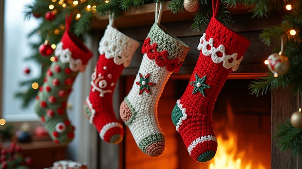 creative crochet stocking designs