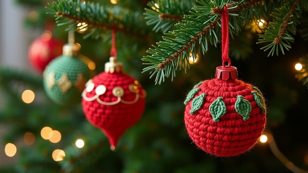 creative festive crochet decorations