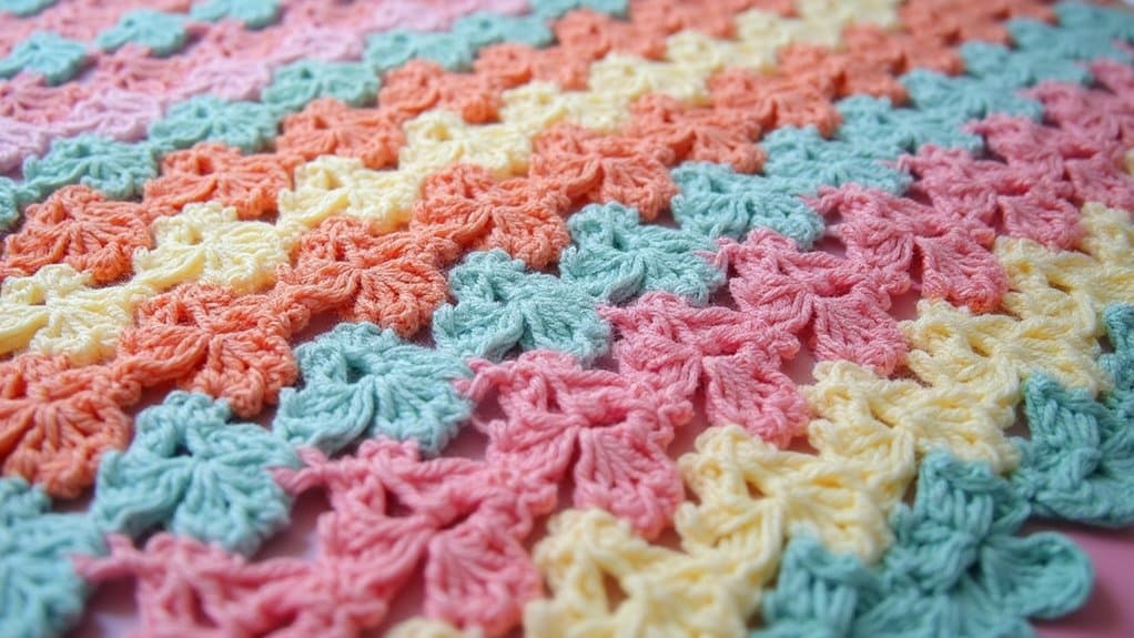 crochet blanket border designs