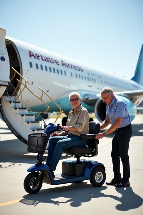 mobility scooter airline travel