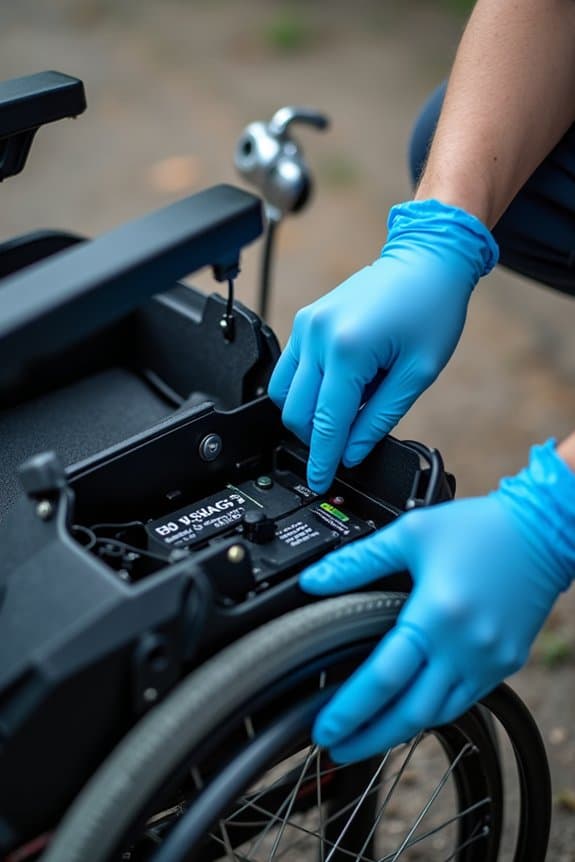 optimize wheelchair battery life