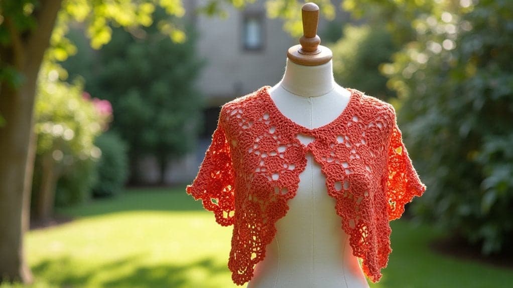 stylish crochet bolero designs