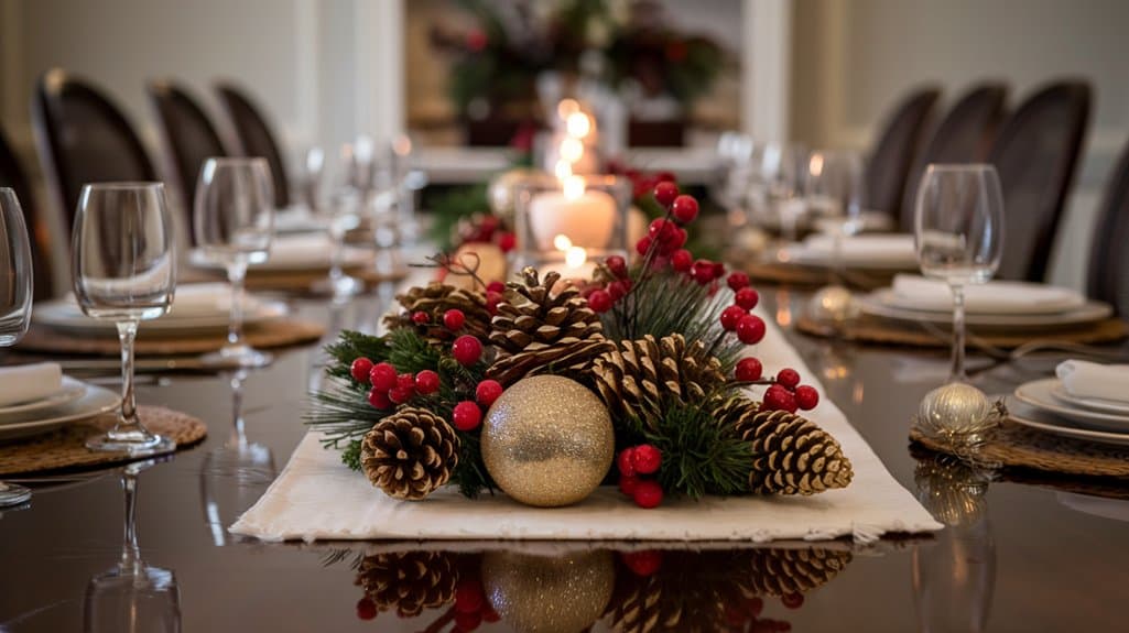 creative christmas table runners