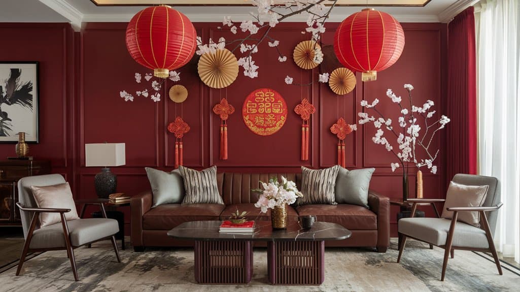 festive chinese new year decorations