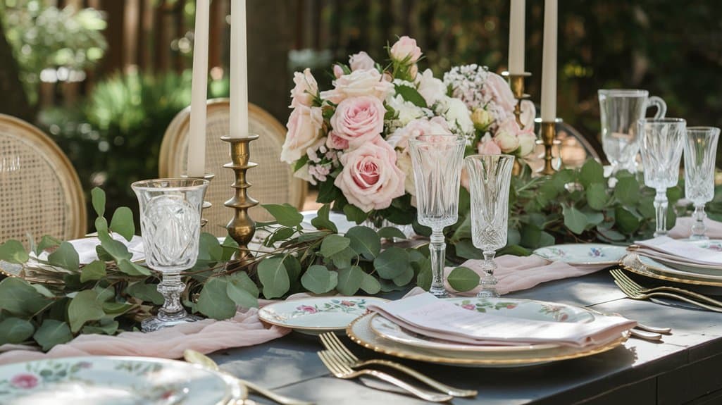 garden party table inspirations