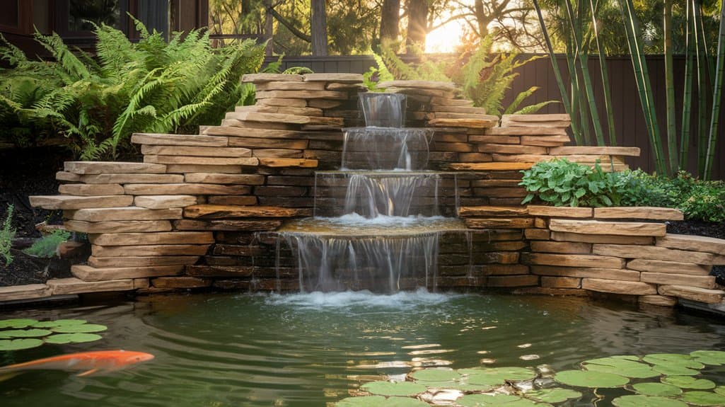inspiring garden water features