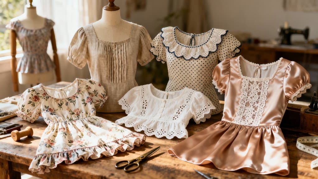 babydoll top sewing ideas