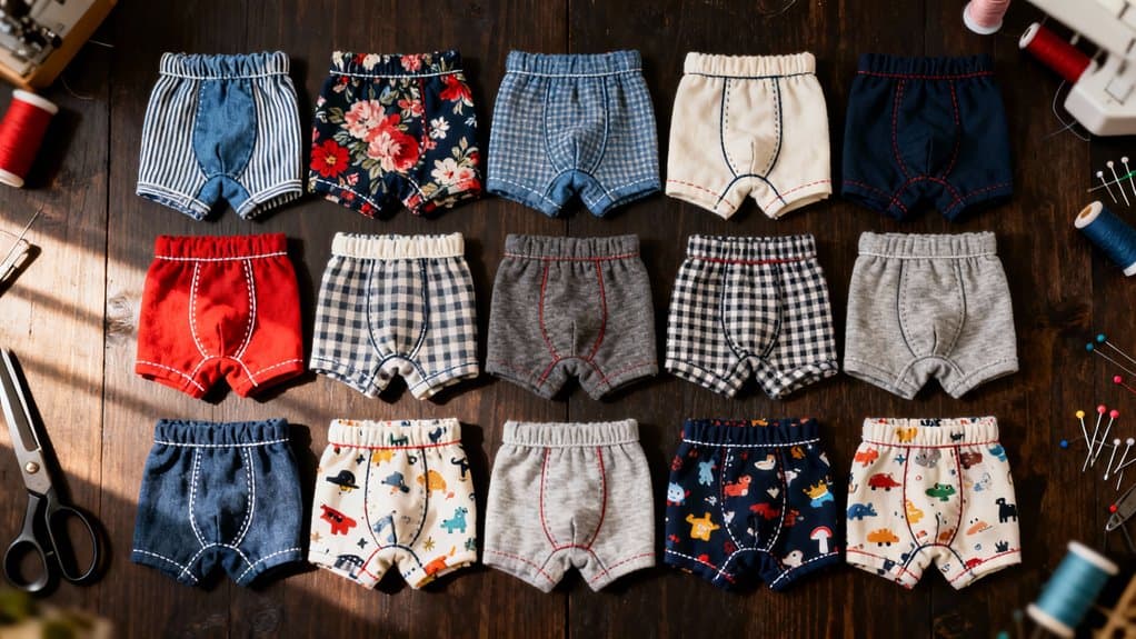 boxer shorts sewing projects