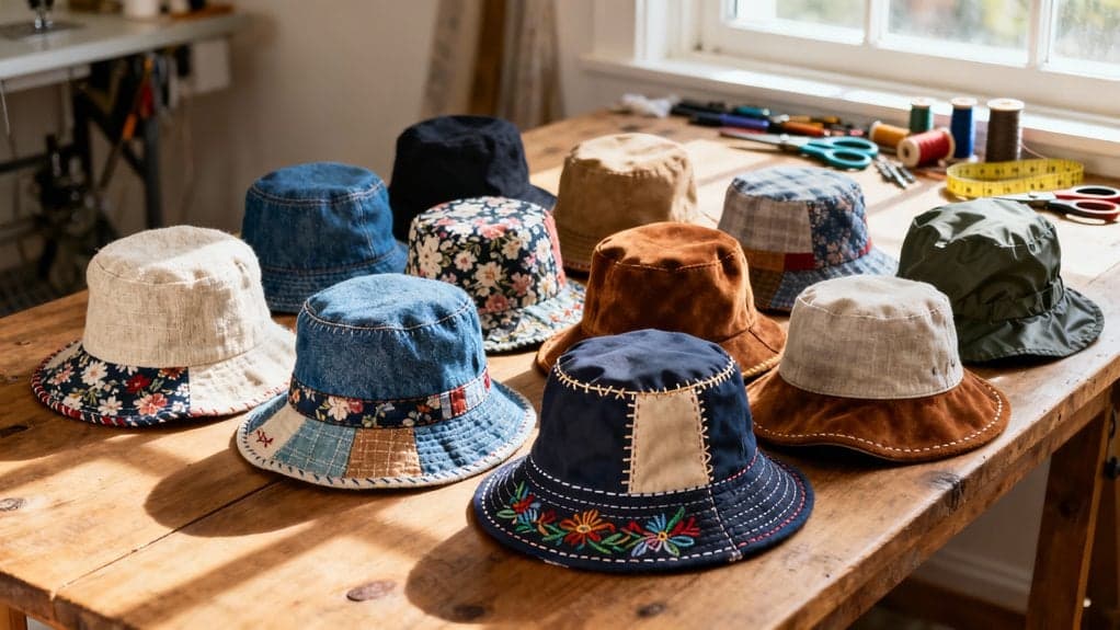 bucket hat sewing projects