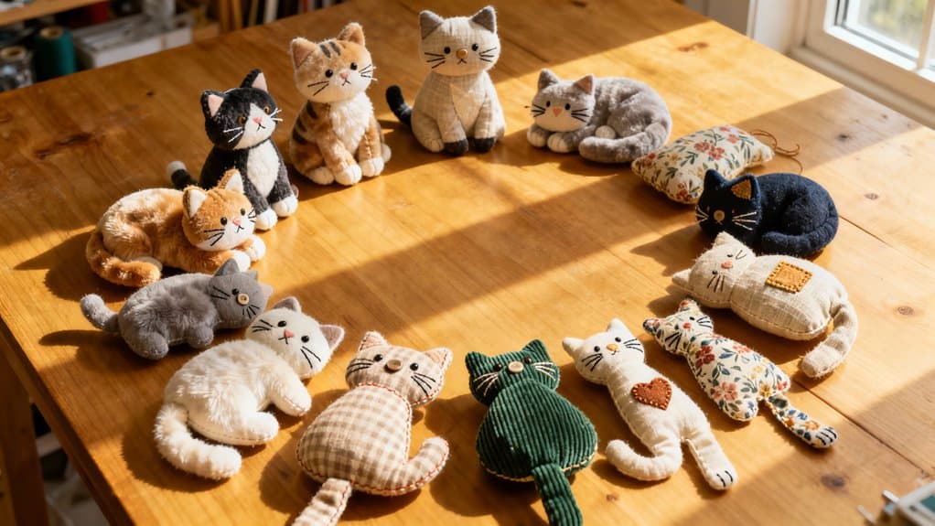 cat plush sewing projects