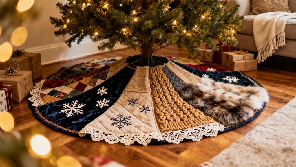 creative tree skirt patterns
