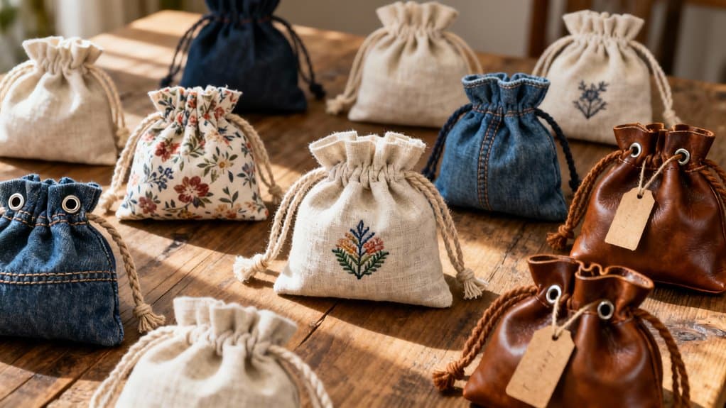 drawstring bag sewing ideas