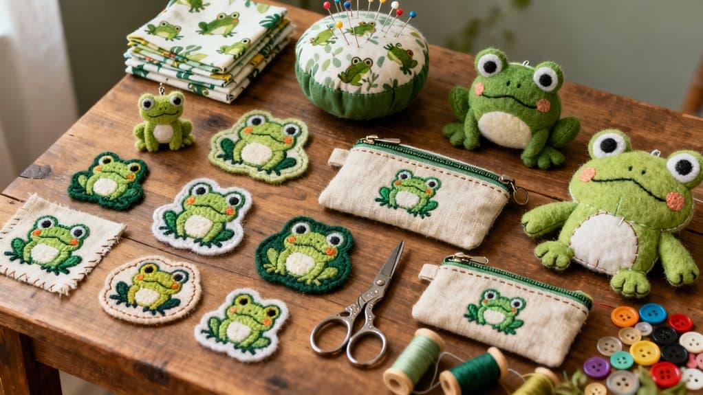 frog themed sewing projects ideas