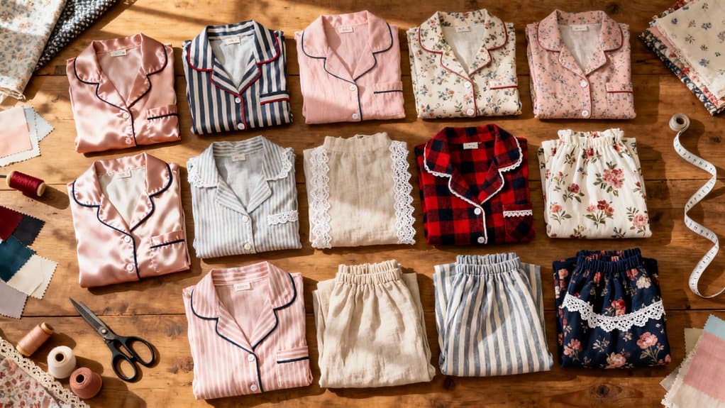 pajama set sewing ideas
